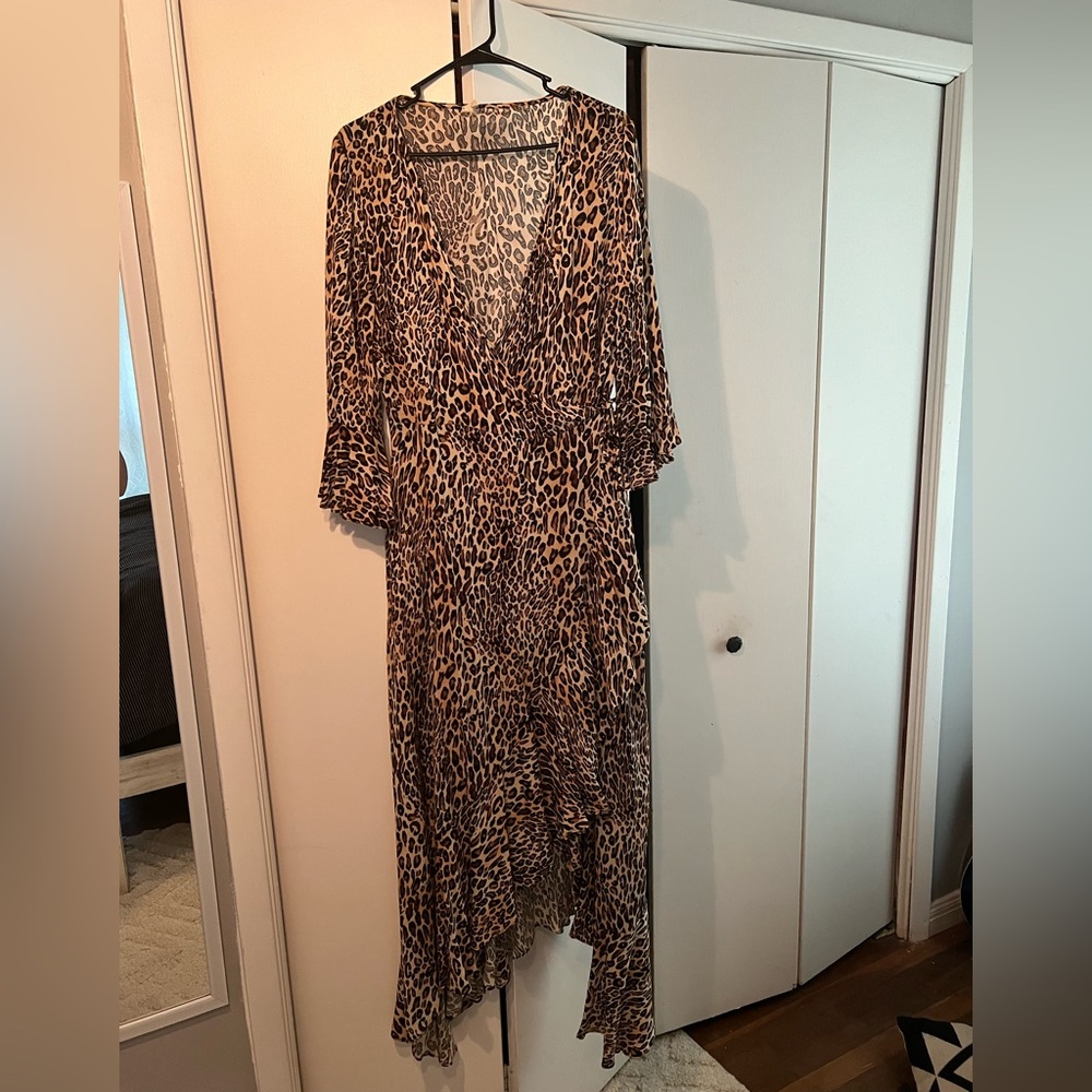 Cheeta Print Dress
